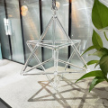 Q're Clear Quartz Crystal Singing Merkaba Pyramid 8