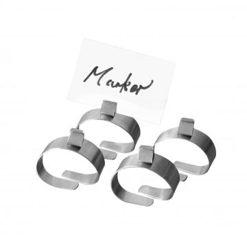 4pcs napkin ring set