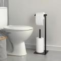 Large Capacity Standing Toilet Paper Storage Holder