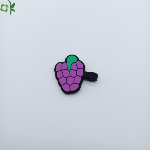 Silicone Pet Tag Grape Design