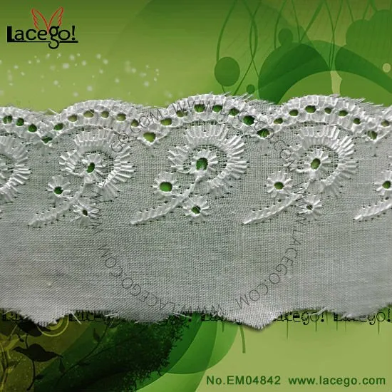 Embroidery Tulle Lace Trim