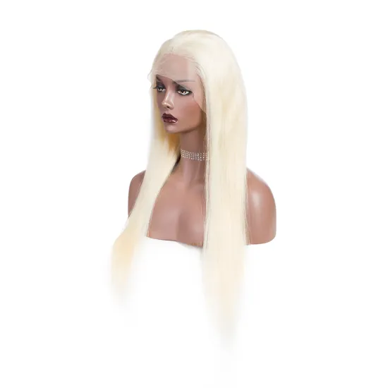 26 28 inch factory sale 13x4 transparent wig blonde lace front hd lace frontal virgin hair lace human hair wig closure