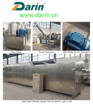 Long performance Dog Food Extruder 100-150kg/h