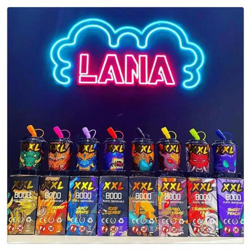 Vape desechable 8k bocanadas lana vape