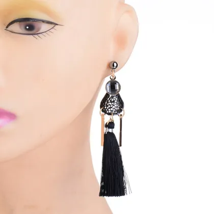 Fashion Long Earings For Women Alloy Tassel Earrings