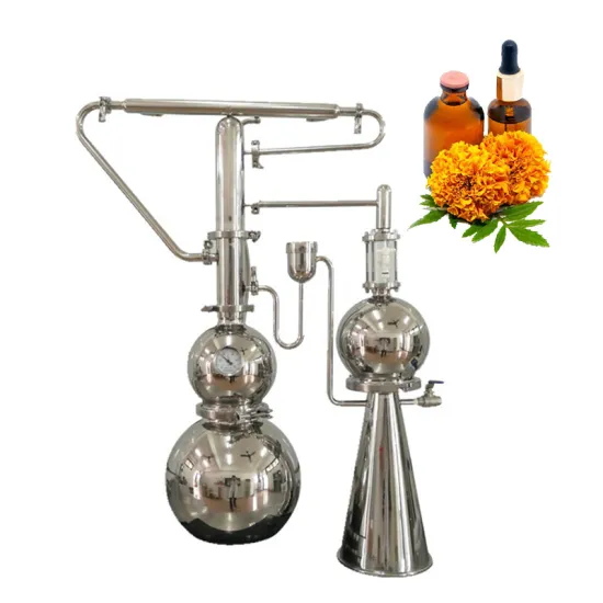 10L Lavender Essential Oil Distill Equipment Rose Essential Oil Making Machine