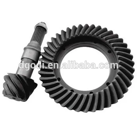 30 degree oblique Steel Spiral Helical Bevel Gear