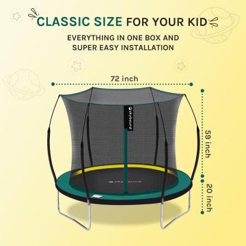 Skybound Springless Trampoline - 6 pés