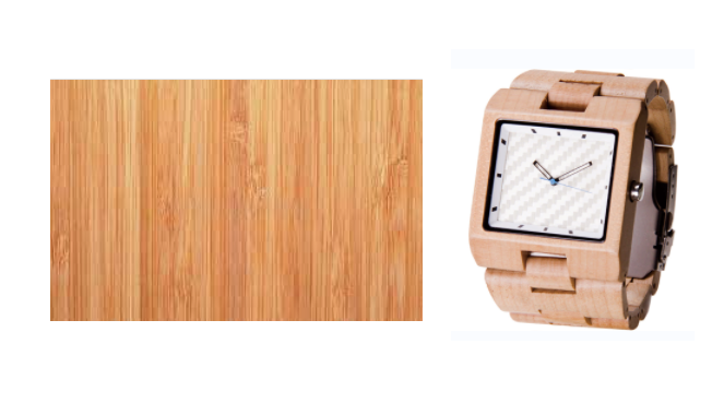 bamboo  wrist watch