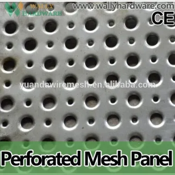 Factory Supply Perforated Mesh Screen , Circle Perforated Metal Mesh/Round Hole Perforated Metal Mesh