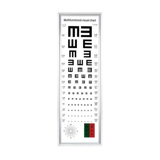 5 Meter Optometry Eye Test Chart LED Vision LY-21C Ultra-thin Border