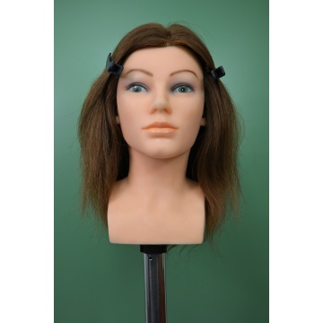 10-дюймовый манекен из человеческих волос