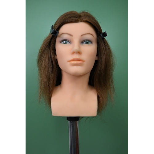 10-дюймовый манекен из человеческих волос