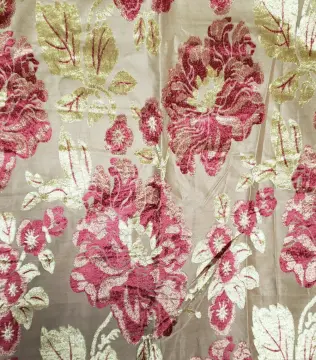 Yarn-dyed Polyester Sofa Fabric Upholstery Jacquard Velvet