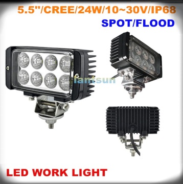 CREE LED Work Light 624 IP68 Waterproof