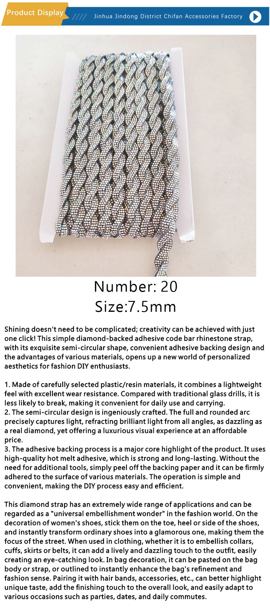 Jewelry accessories-xiangqing1-CF010