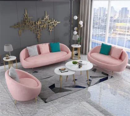 Modern Velvet Leisure Chair for Living Room