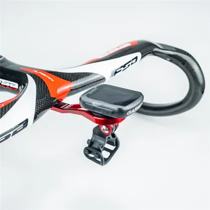 ZRACE Bicycle Computer Out Front Mount Holder for Integrated Handbar,iGPSPORT Garmin Bryton GoPro Mobile Phone Bike Accessories