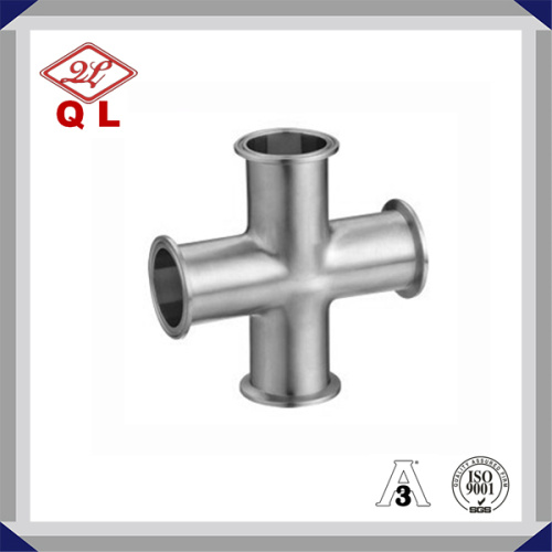 Sanitary Stainless Steel Clamped Cross