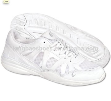 PU+ mesh synthetic leather white sport shoes branded style                        
                                                Quality Choice
