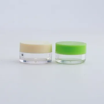 5g Different Colors Empty Plastic Cream Jars