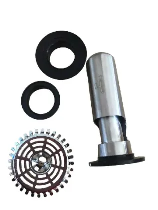 Double-layer filtering floor drain