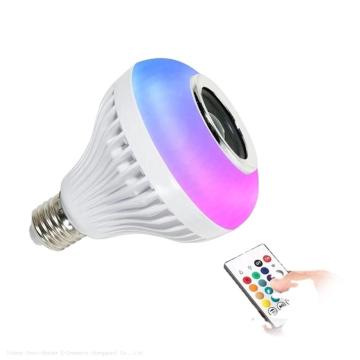 Hot Sale E27 RGB LED Smart Lamp with Wireless Remote and Music Play