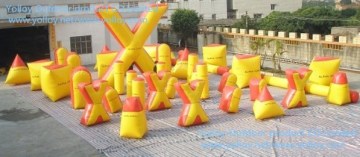 10 Man Inflatable Paintball Bunkers Game for Sale