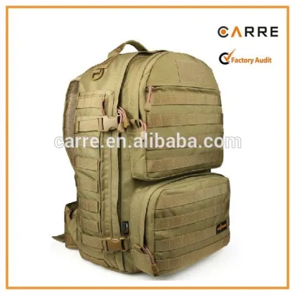 waterproof 1000D Cordura tactical assault backpack camouflage tactical backpack