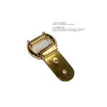 Bag hardware accessories semicircular D-shaped square gold, silver and black multi-color hand buckle