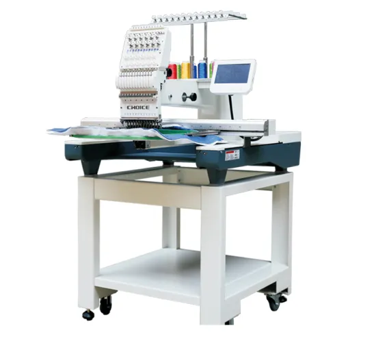 Golden Choice GC-1201EC 12 Needle Single Head Industrial Embroidery Machine