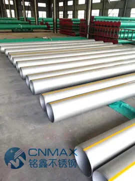 Stainless steel fluid pipe large diameter seamless pipe