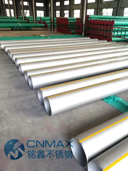 Stainless steel fluid pipe large diameter seamless pipe