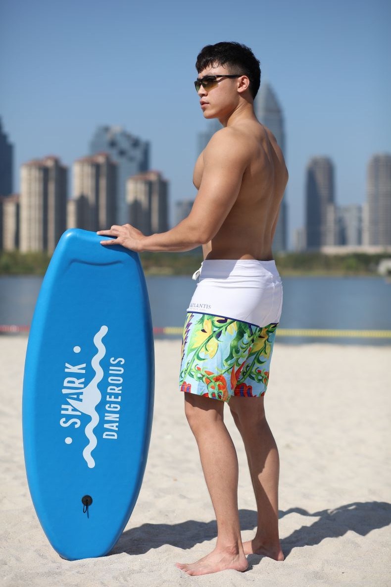 160GSM 4way Stretch Position Quick Dry Swim Shorts