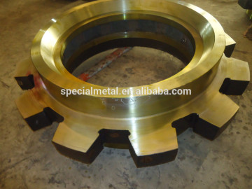 Non-standard large diameter cast steel freewheel sprocket