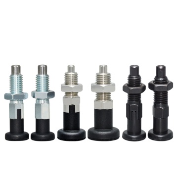 Semua stainless steel m10 m12 m16 pegas pin plunger tarik kenop indexing plunger "dapat diperpendek dan dioptimalkan untuk mesin pencari sebagai:" stainless steel spring pin plunger m10 m12 m16 knob