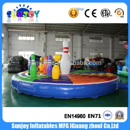 2017 Outdoor Inflatable Human Bowling Inflatable Bowling Set Bowling Pin For Kids