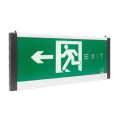Safety exit indicator lights in public places