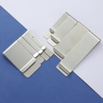 Mirror Stainless Steel Accessories: Suit Tie Clips, Jewelry, DIY Creative Tools - Bookmark, Money Clip, Pen Clip