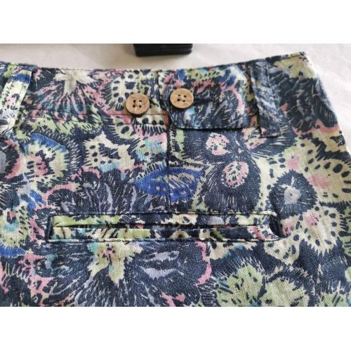 Mens Polo Short Men Linen Cotton Digital Print Short Manufactory