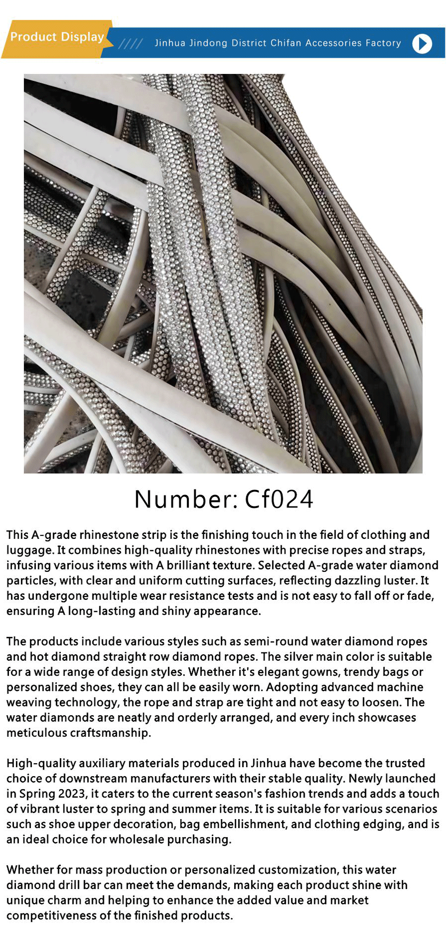 Jewelry accessories-xiangqing1-CF025