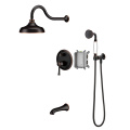 ORB Tub Shower Combo Faucet With Handheld