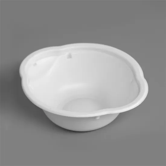 white opaque polypropylene pp box with barrier