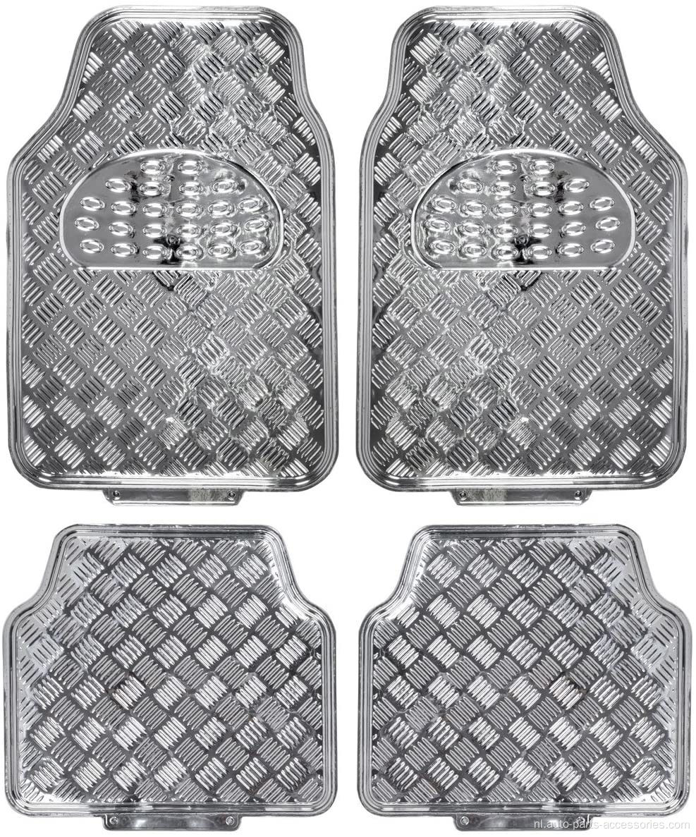 Metallic Design Car Floor Mat