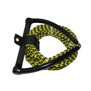 Hooking up a water ski rope
