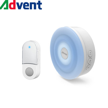 色彩鲜艳的现代无线 LED 门铃