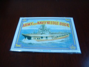 Steel Family Hand Embroidery Sewing Needles And Thread Army And Navy Needle Book