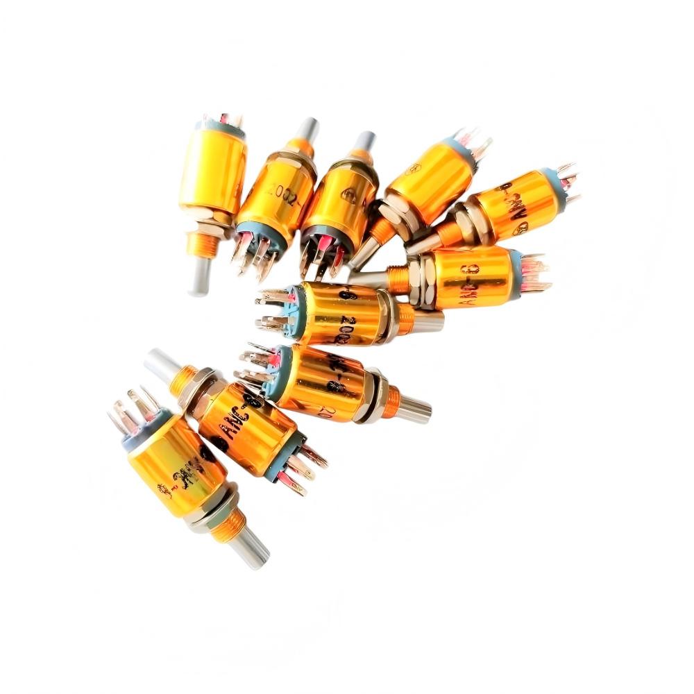 Assembly view of an ANC-type connector, illustrating precision machining and contact arrangement.