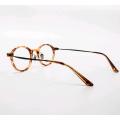 Round Oval Womens Tortoiseshell Eye Glasses Frames Men