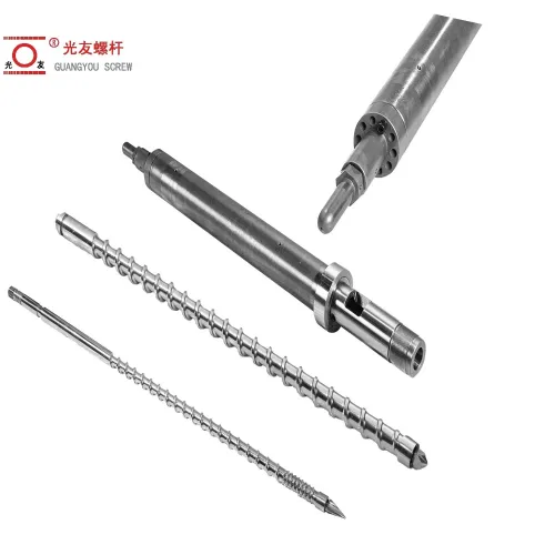 Ang mataas na kahusayan na katumpakan-machined na Haitian injection molding machine screw at bariles